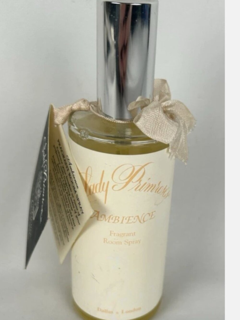 Lady Primrose Ambience Fragrant Room Spray 3.5 Oz Full Bottle Discontinued